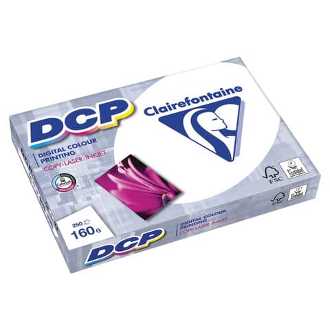Бумага для лазерной и струйной печати А3, 160 г/м2, 250 л., марка А++, CLAIREFONTAINE, Франция, 170% CIE, 1843C