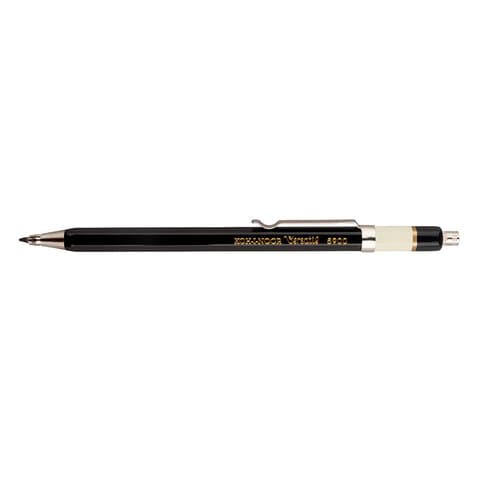 Карандаш цанговый металлический KOH-I-NOOR, грифель 2 мм, корпус черный, 5900CN1005KK