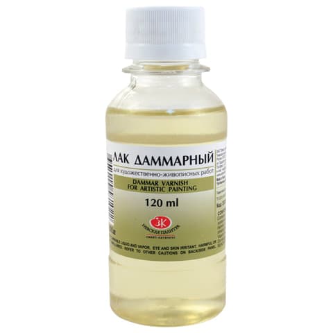 Лак даммарный, баночка 120 мл, Невская Палитра, 2533905