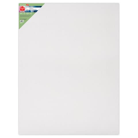 Холст на подрамнике BRAUBERG ART BASIC, 60х80 см, 280 г/м2, хлопок, мелкое зерно, грунт, 192669