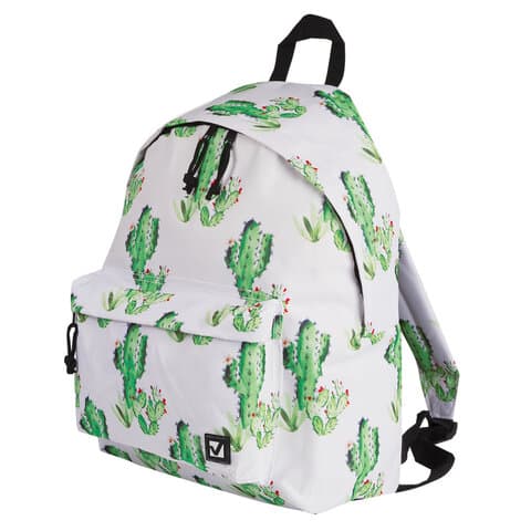 Рюкзак BRAUBERG СИТИ-ФОРМАТ универсальный, "Mexico", белый, 41х32х14 см, 226416