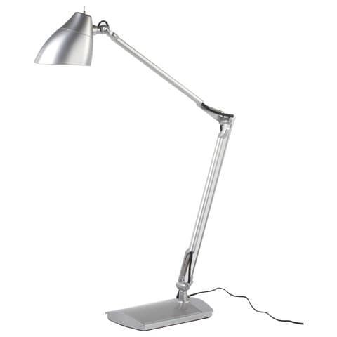 Настольная лампа / светильник SONNEN PH-104, на подставке, LED, 8 Вт, металлический корпус, серый, 236691