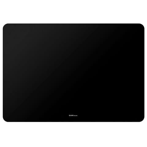 Коврик-подкладка настольный ERICH KRAUSE "Matt Total Black", A2 (590х420 мм), черный, 61240