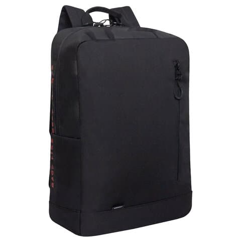 Рюкзак GRIZZLY, карман-антивор, "TOTAL BLACK", 42х28х12 см, RQL-513-2/3
