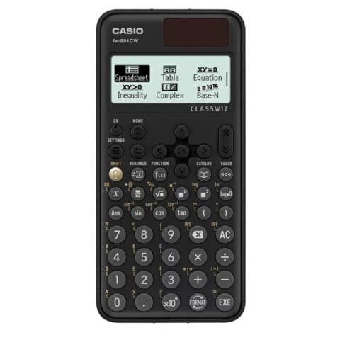 Калькулятор инженерный CASIO FX-991CW-W-ET-V (16,2х7,7х1,1 см), 10+2 разряда, 540 функции