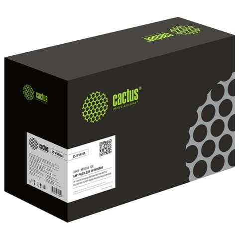 Картридж лазерный CACTUS (CS-W1470A) для HP LaserJet M611dn/M612dn/M634dn/M634h, ресурс 10500 стр.