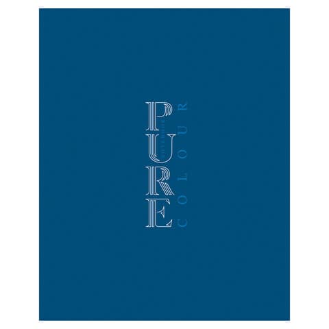 Тетрадь А5 96 л., HATBER-ECO, скоба, офсет №2, ЭКОНОМ, клетка, обложка картон, PURE Colour, "Голубика", 092123, 96Т5C1_34813