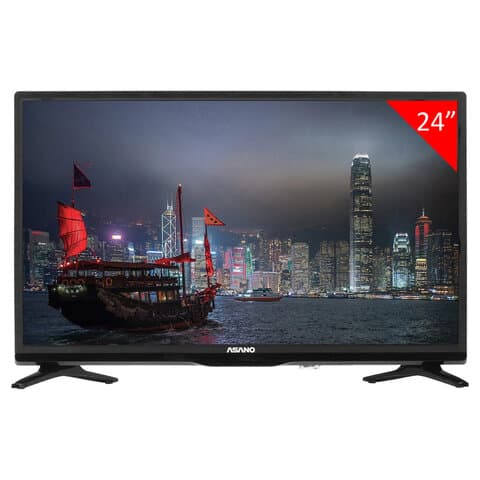 Телевизор ASANO 24LF5010T, 24" (60 см), 1920x1080, FHD, 16:9, Салют ТВ, Wi-Fi, черный