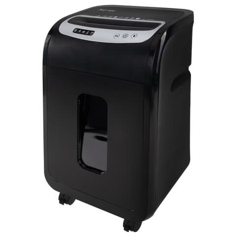 Уничтожитель (шредер) BRAUBERG PROFESSIONAL OF-1830x, HeavyDuty, CD, карты, 4 уровень секретности, 4х38 мм, 18 листов, 30 литров, 533140