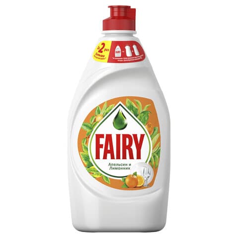 Средство для мытья посуды, 450 мл, FAIRY (Фейри) "Апельсин и лимонник"