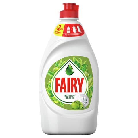 Средство для мытья посуды, 450 мл, FAIRY (Фейри) "Зеленое яблоко", 700422