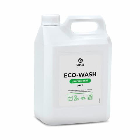 Средство моющее универсальное 5 кг, GRASS ECO-WASH, низкопенное, жидкое, 126030