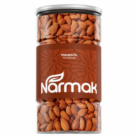 Миндаль КРУПНЫЙ жареный NARMAK, 1 кг, 00-00000425