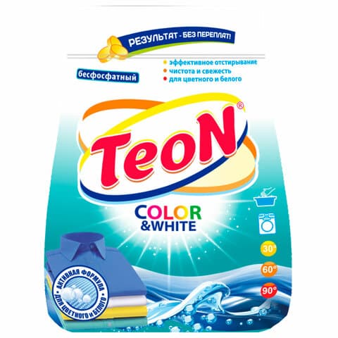Стиральный порошок для всех типов стирки 350 г, TEON, 731