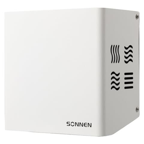Сушилка для рук SONNEN HDR-1200W, 1200 Вт, производство РОССИЯ, антивандальная, сталь, белая, 701870