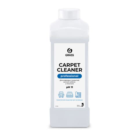 Средство для чистки ковров, мягкой мебели и текстиля 1 л GRASS CARPET CLEANER PROFESSIONAL, 215100