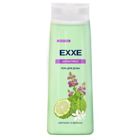 Гель для душа 400 мл EXXE BODY SPA АНТИСТРЕСС "Бергамот и Вербена", С0007594