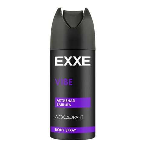 Дезодорант аэрозольный мужской 150 мл EXXE MEN VIBE "Активная защита", С0007827